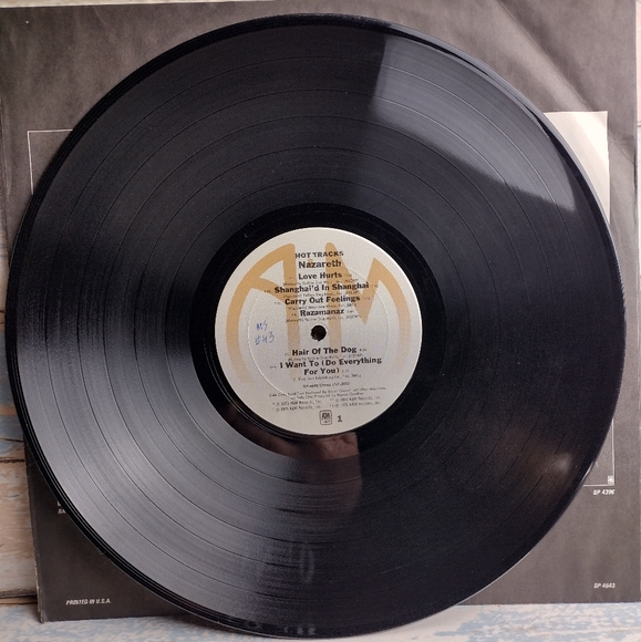 Nazareth Hot Tracks 1977 Vinyl LP Album Record - Picture 5 of 8